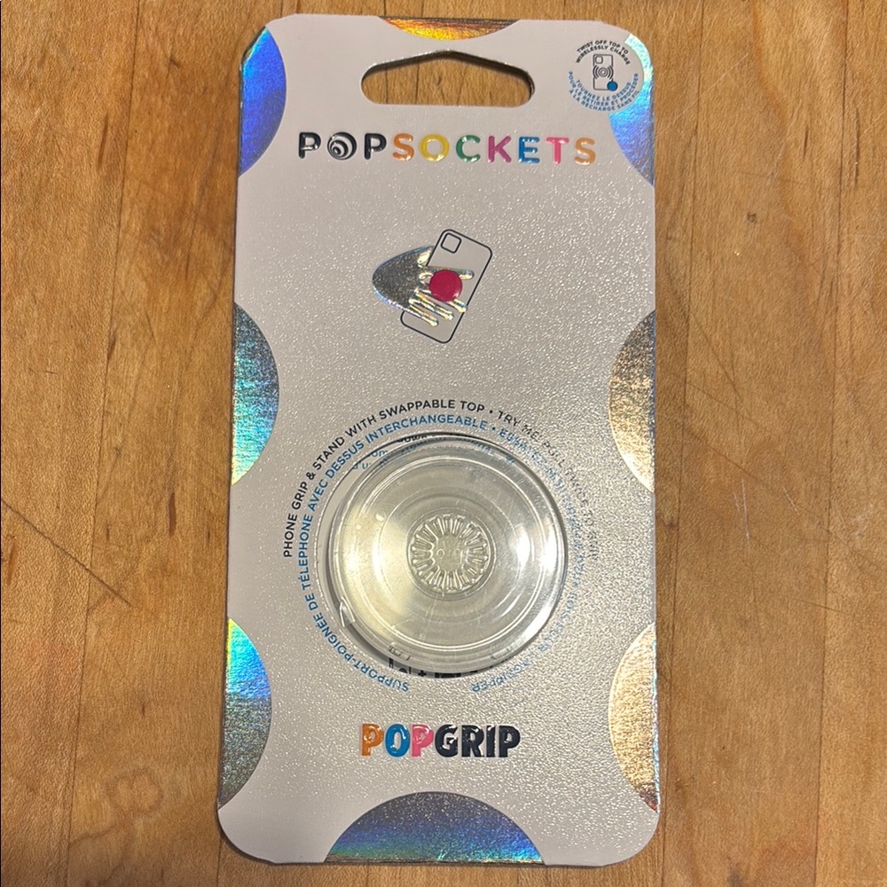 PopSockets Clear PopGrip